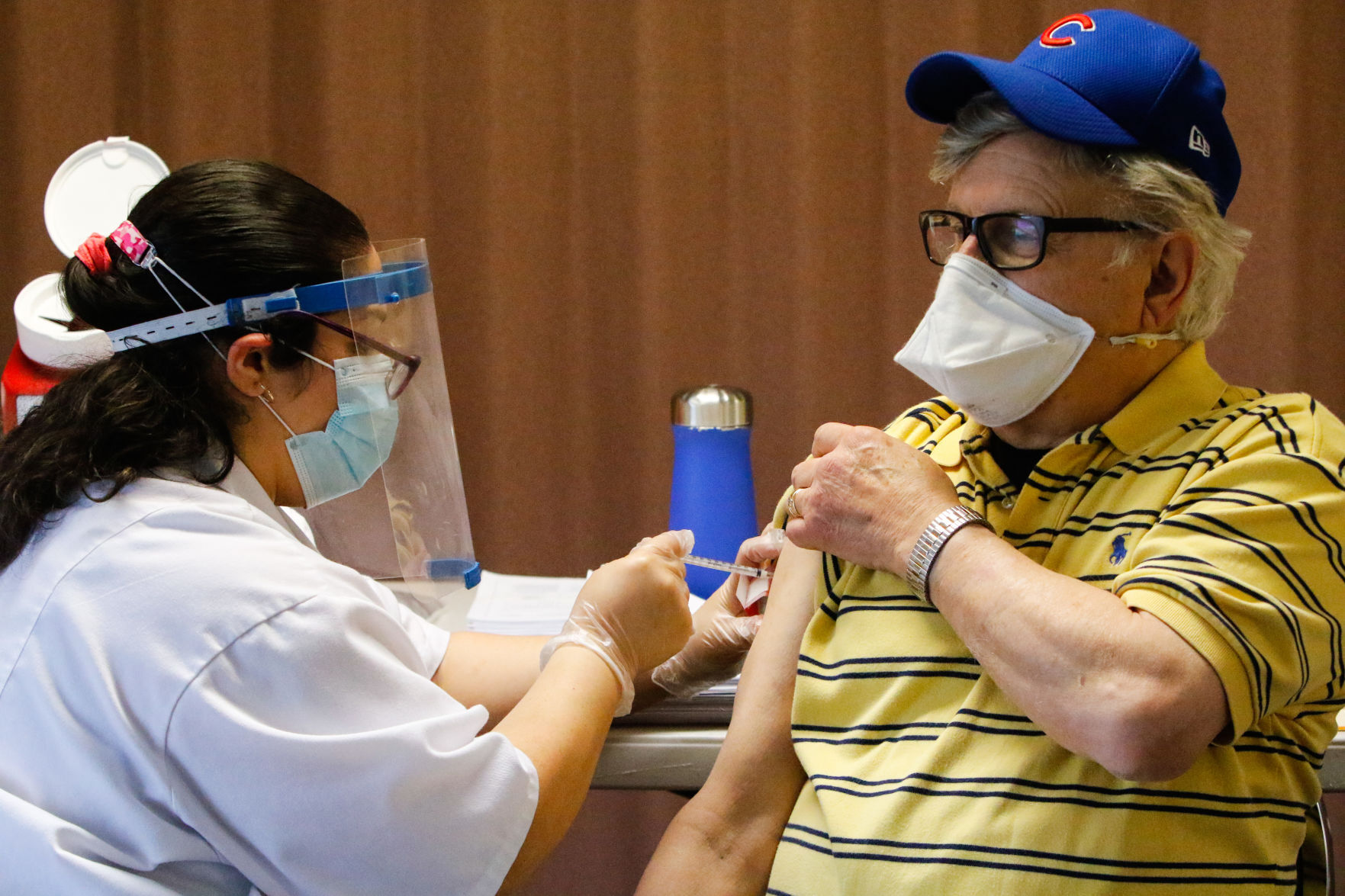 COVID-19 vaccine administered at AHEPA apartments